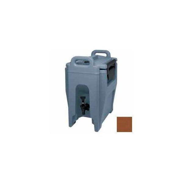 Cambro UC250131 - Ultra Camtainer Beverage Carrier, Insulated Plastic, 2-3/4 Gal., Dark Brown